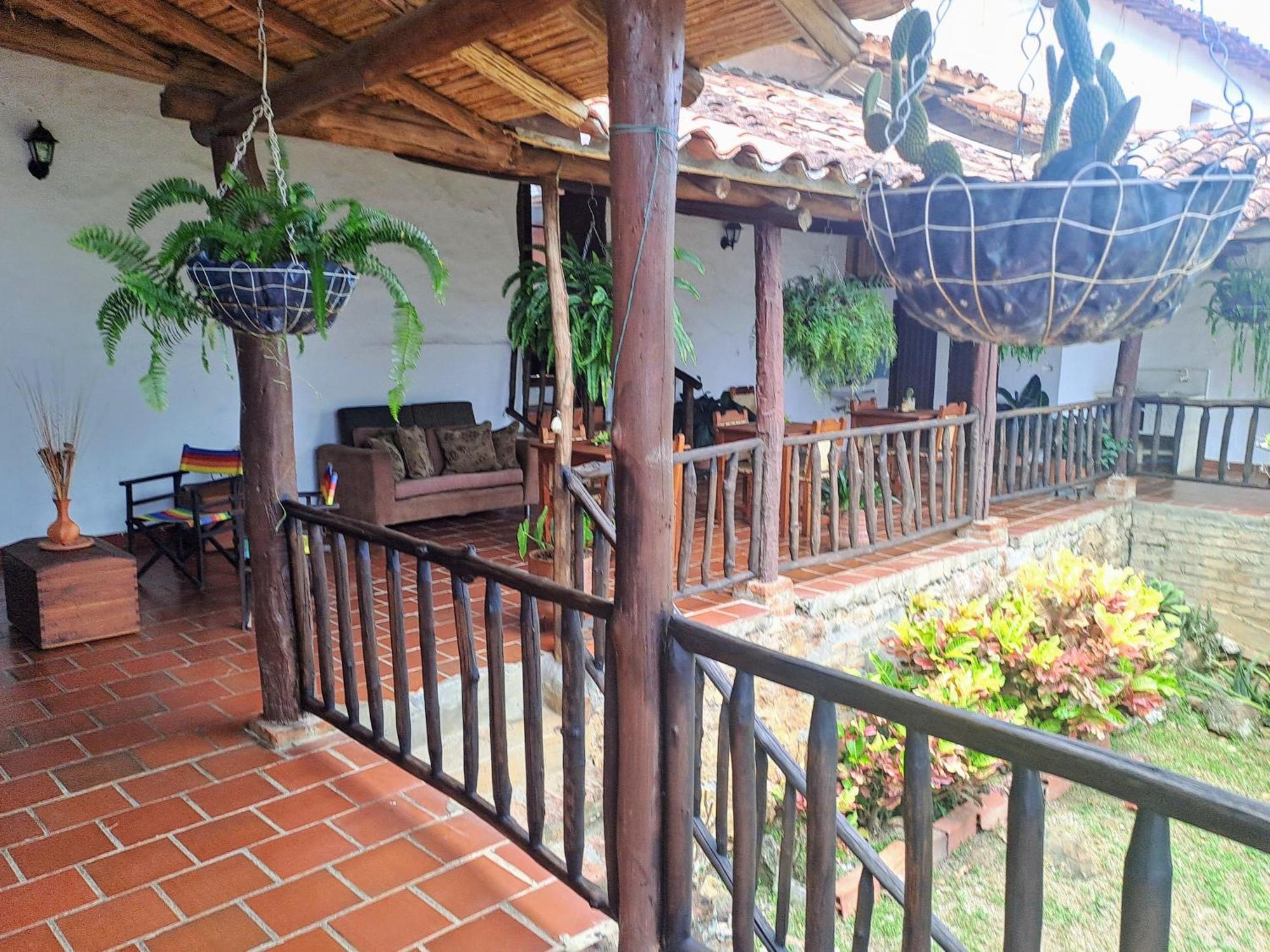 Hospedaje Don Juan Barichara Exterior foto